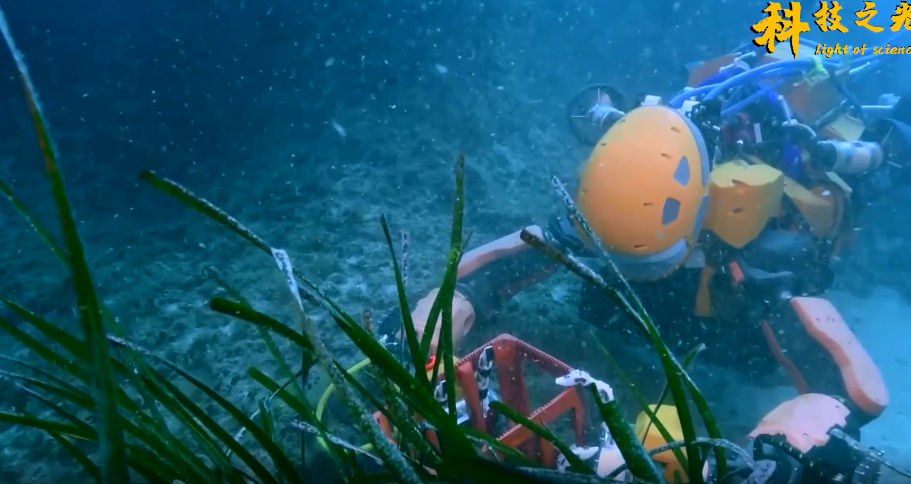 人形机器人代替人类探索深海