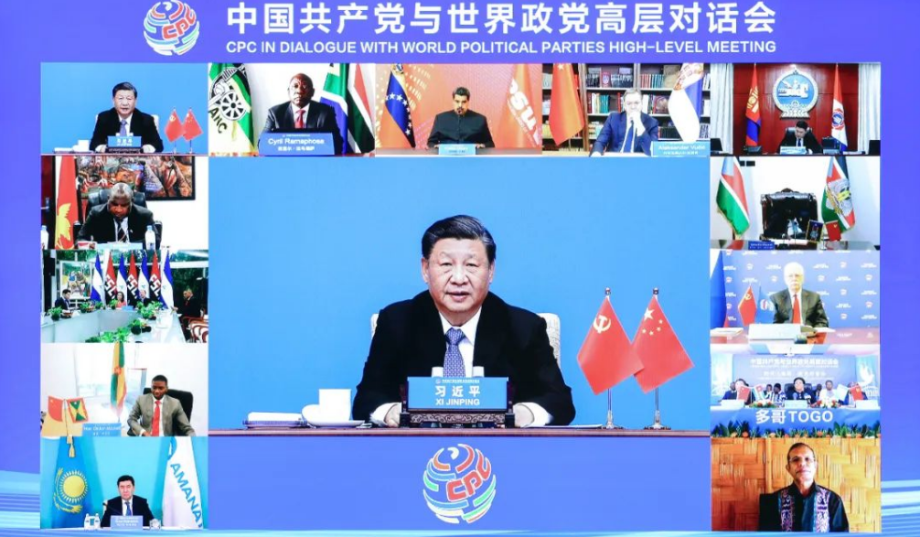 习近平出席中国共产党与世界政党高层对话会并发表主旨讲话