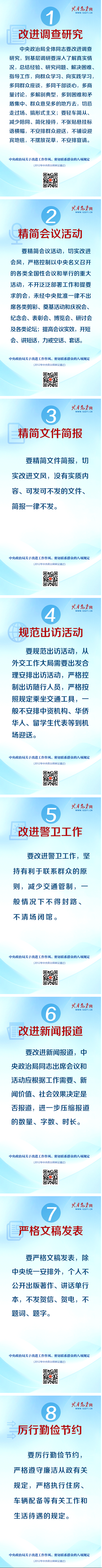 图解中央八项规定