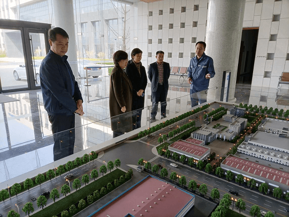 保定市科协领导到河北邦泰集团调研