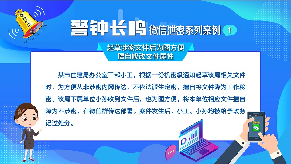 警钟长鸣 微信涉密系列案例20
